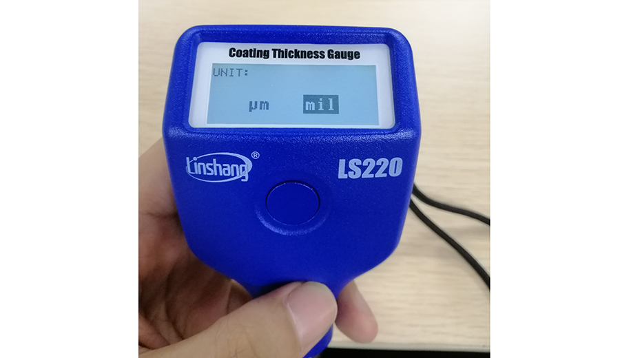 涂層測(cè)厚儀設(shè)置單位