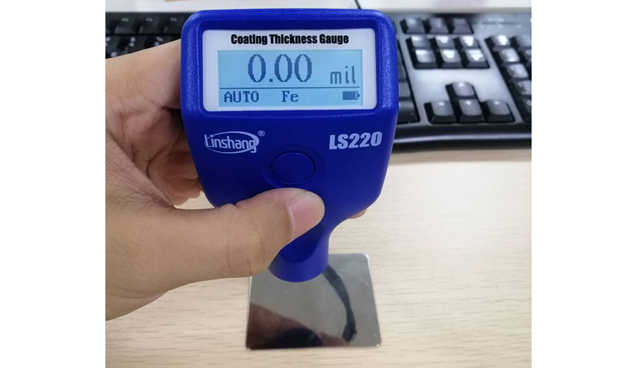 涂層測(cè)厚儀調(diào)零